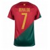 Cheap Portugal Cristiano Ronaldo #7 Home Football Shirt World Cup 2022 Short Sleeve
